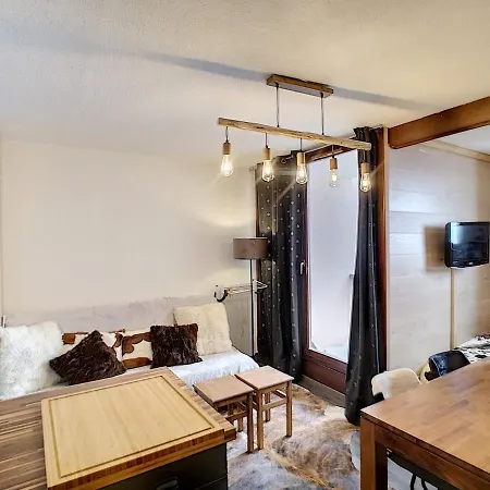 アパート Beau 2 Pieces 4 Pers, Renove, 24m², Res. Ski Soleil, Sud-ouest, Pied Des Pistes, Les Menuires - Fr-1-178-333 *