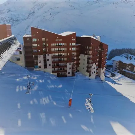 Beau 2 Pieces 4 Pers, Renove, 24m², Res. Ski Soleil, Sud-ouest, Pied Des Pistes, Les Menuires - Fr-1-178-333 アパート サン・マルタン・ド・ベルヴィル